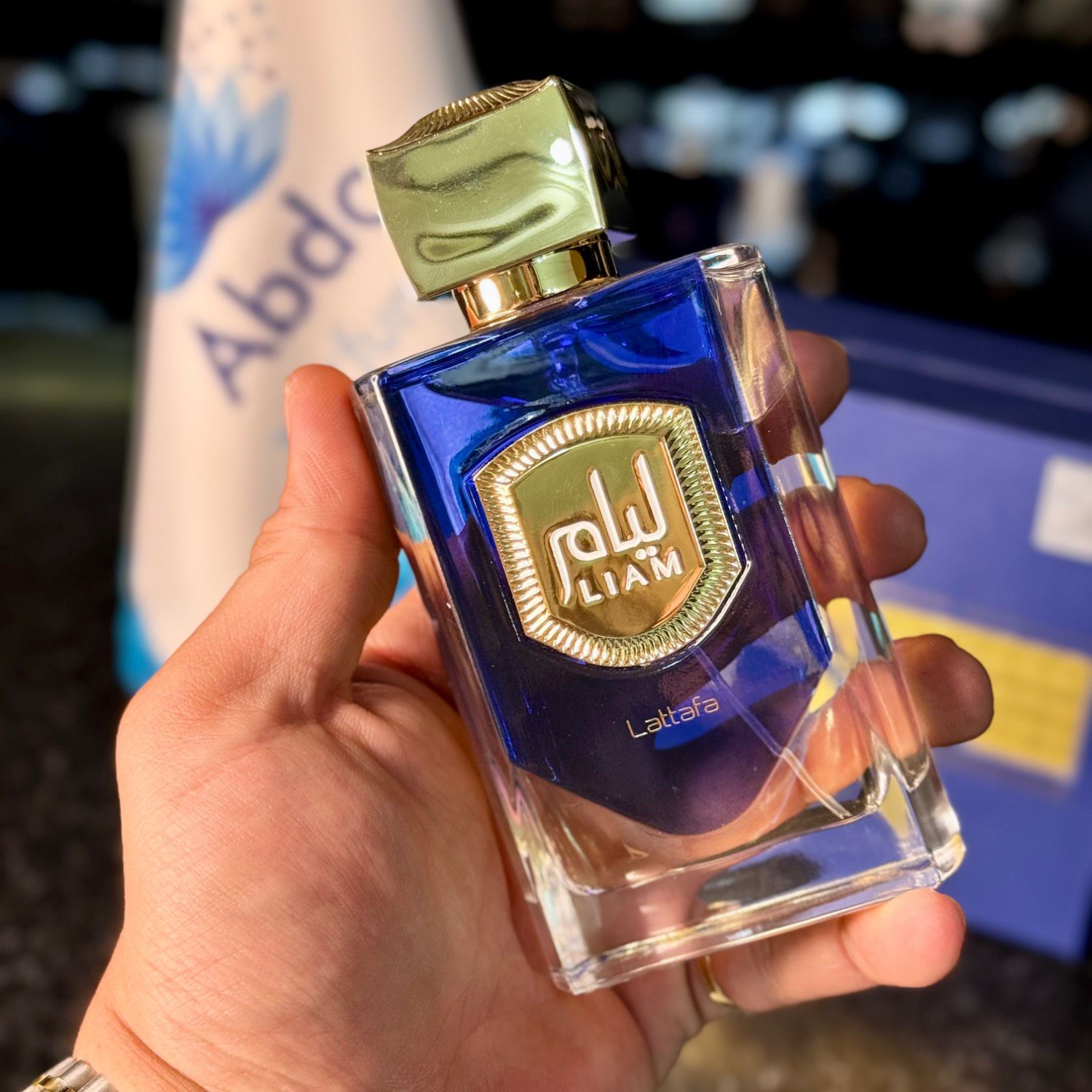 شیشه عطر و ادکلن لطافه لیام بلو شاین