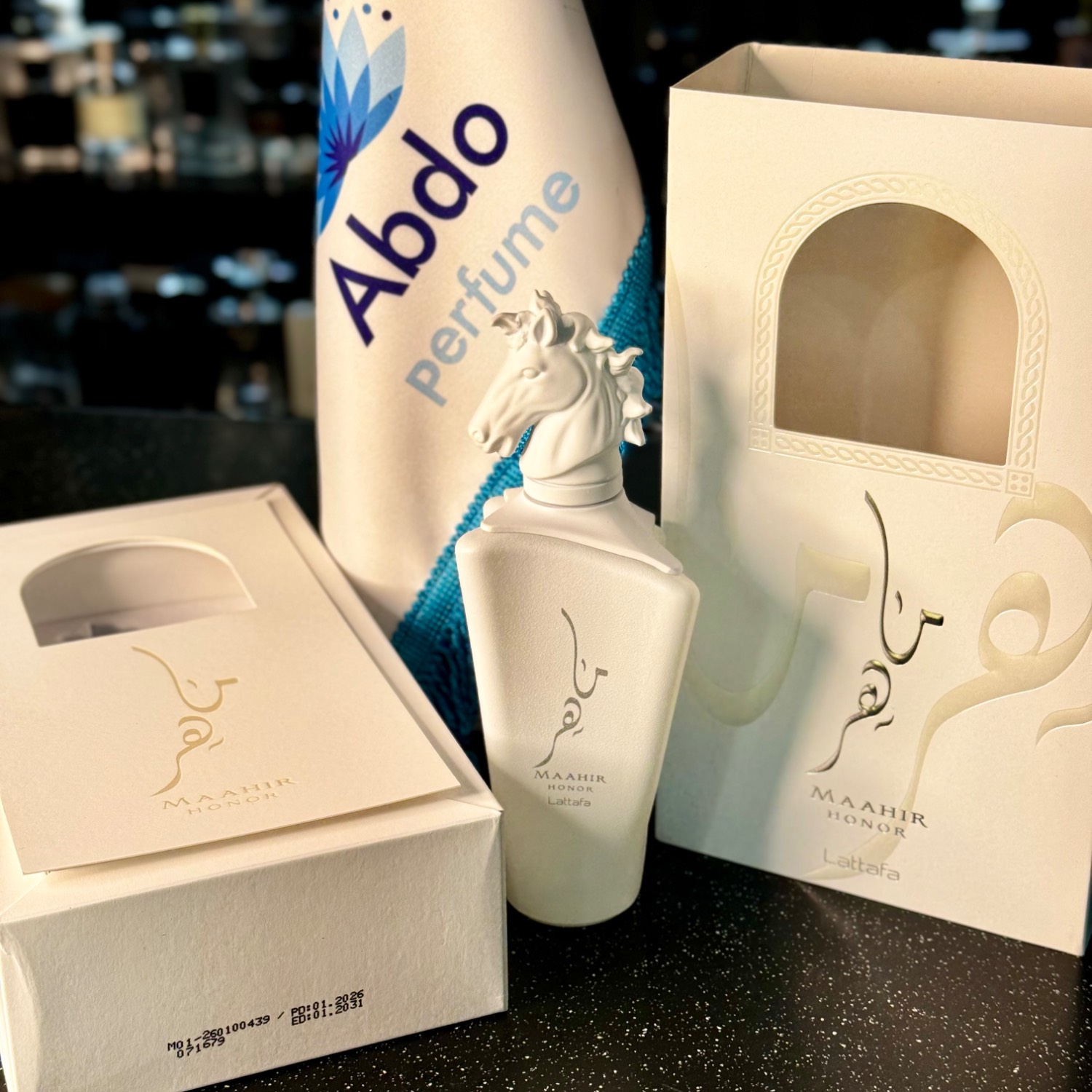 عطر و ادکلن لطافه ماهر هانر سفید