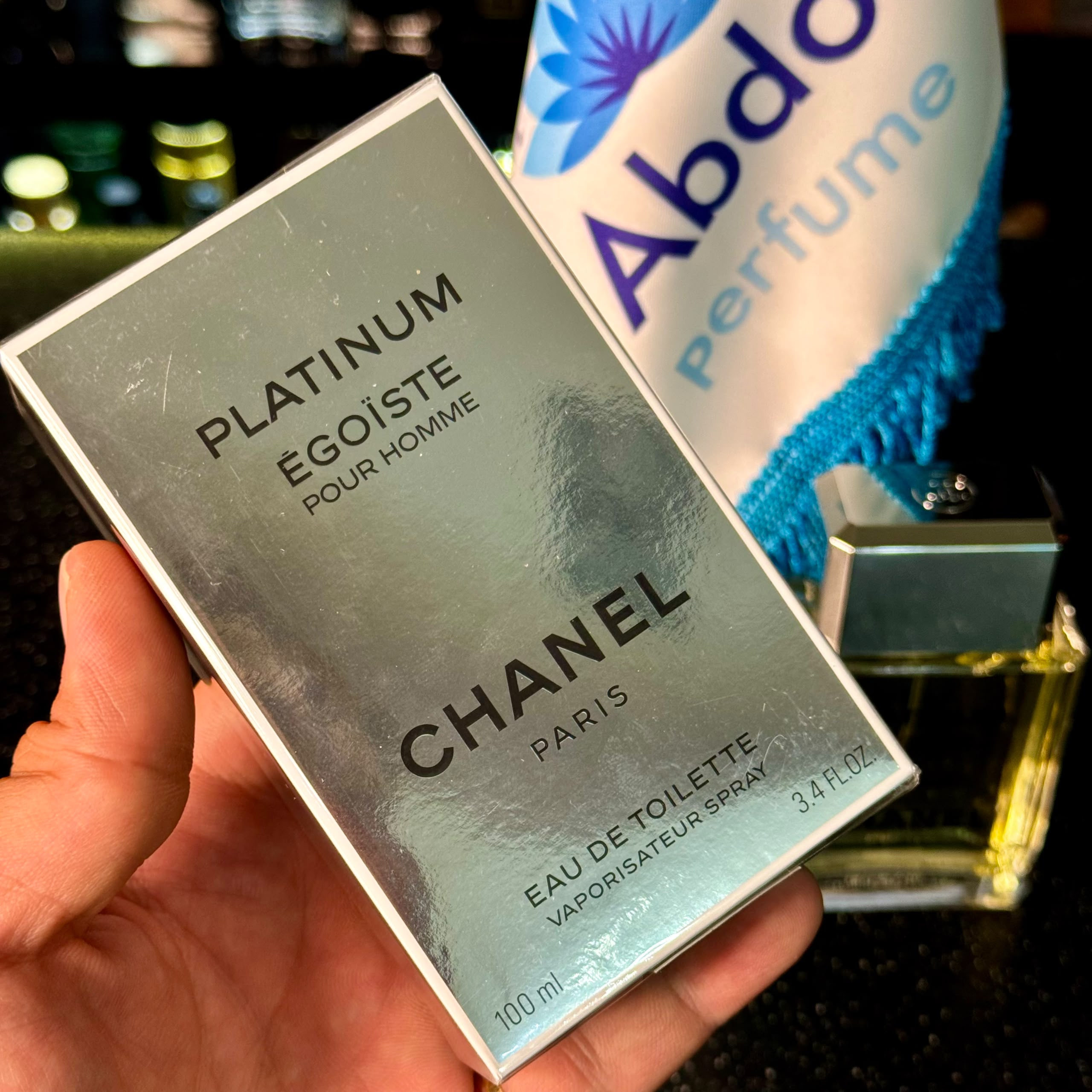 جعبه عطر شنل اگویست پلاتینیوم